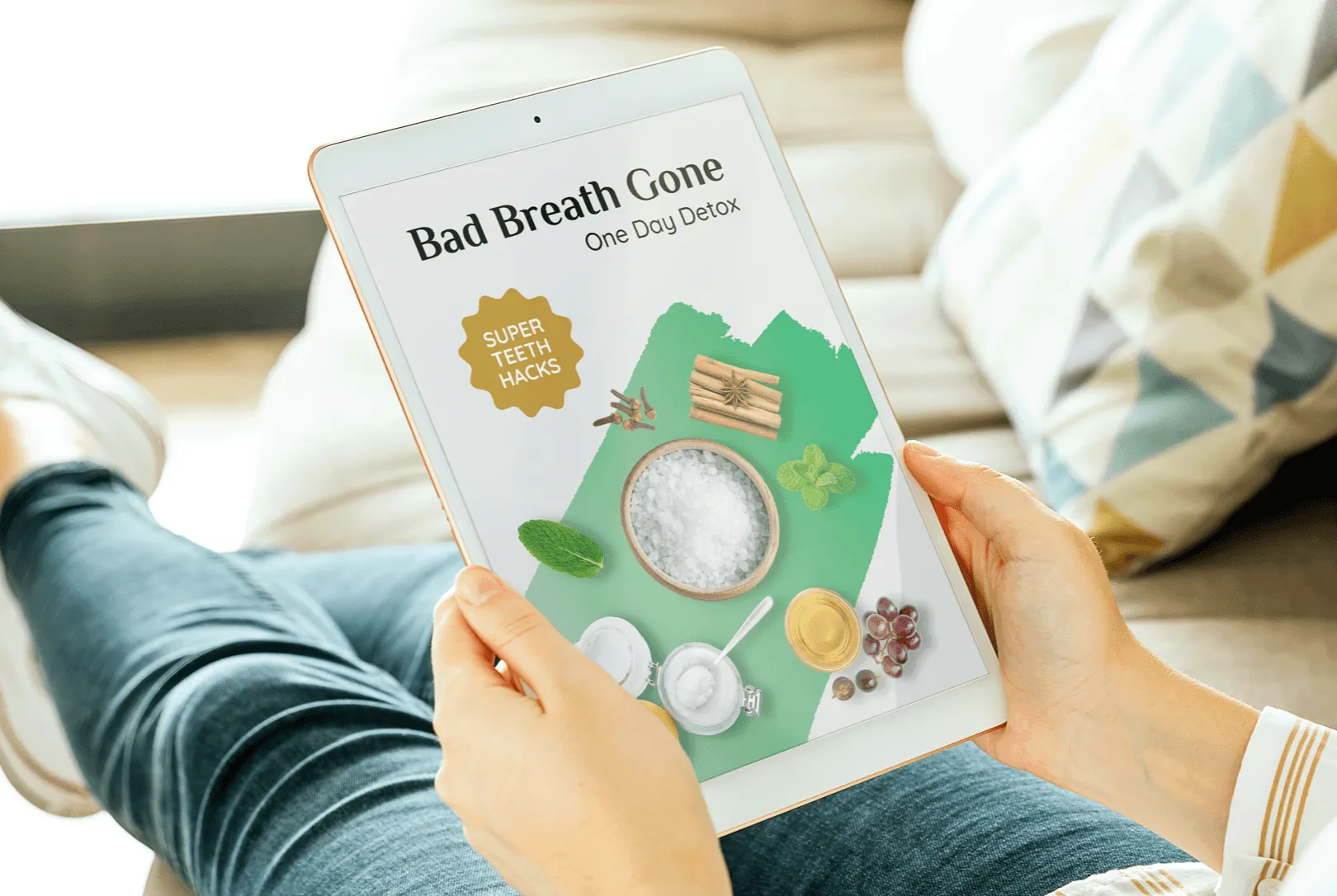 Bonus #1: Bad Breath Gone – One Day Detox